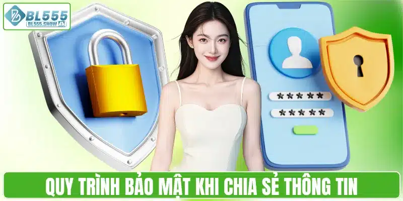Quy trình bảo mật khi chia sẻ thông tin